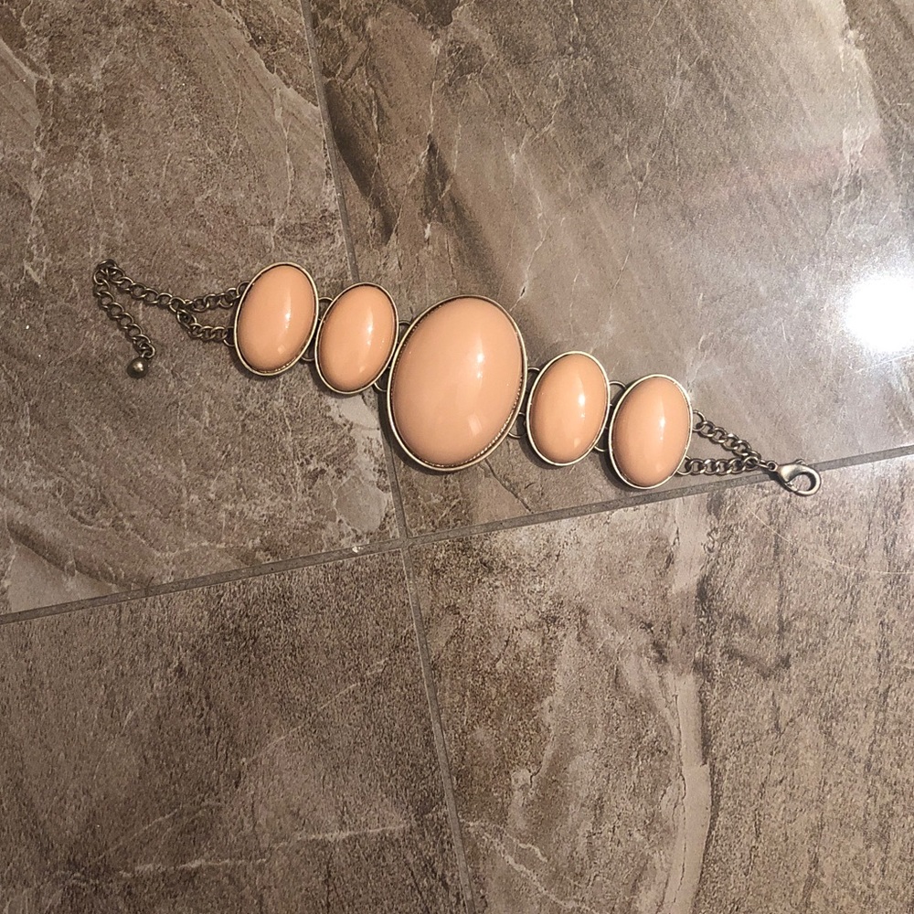Peach Coloured Bracelet